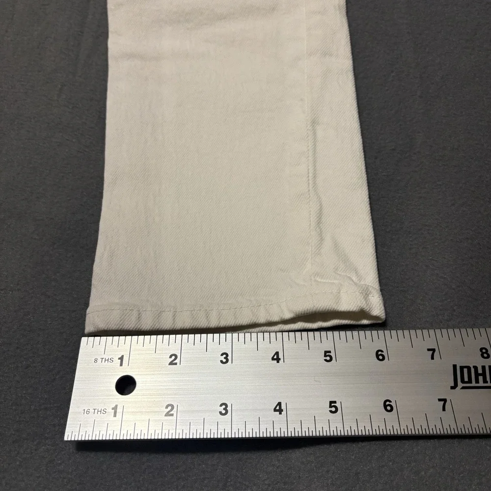 White Jeans Girls‎ Size 2 Skinny Ankle Zara Pants Denim Stretch NEW